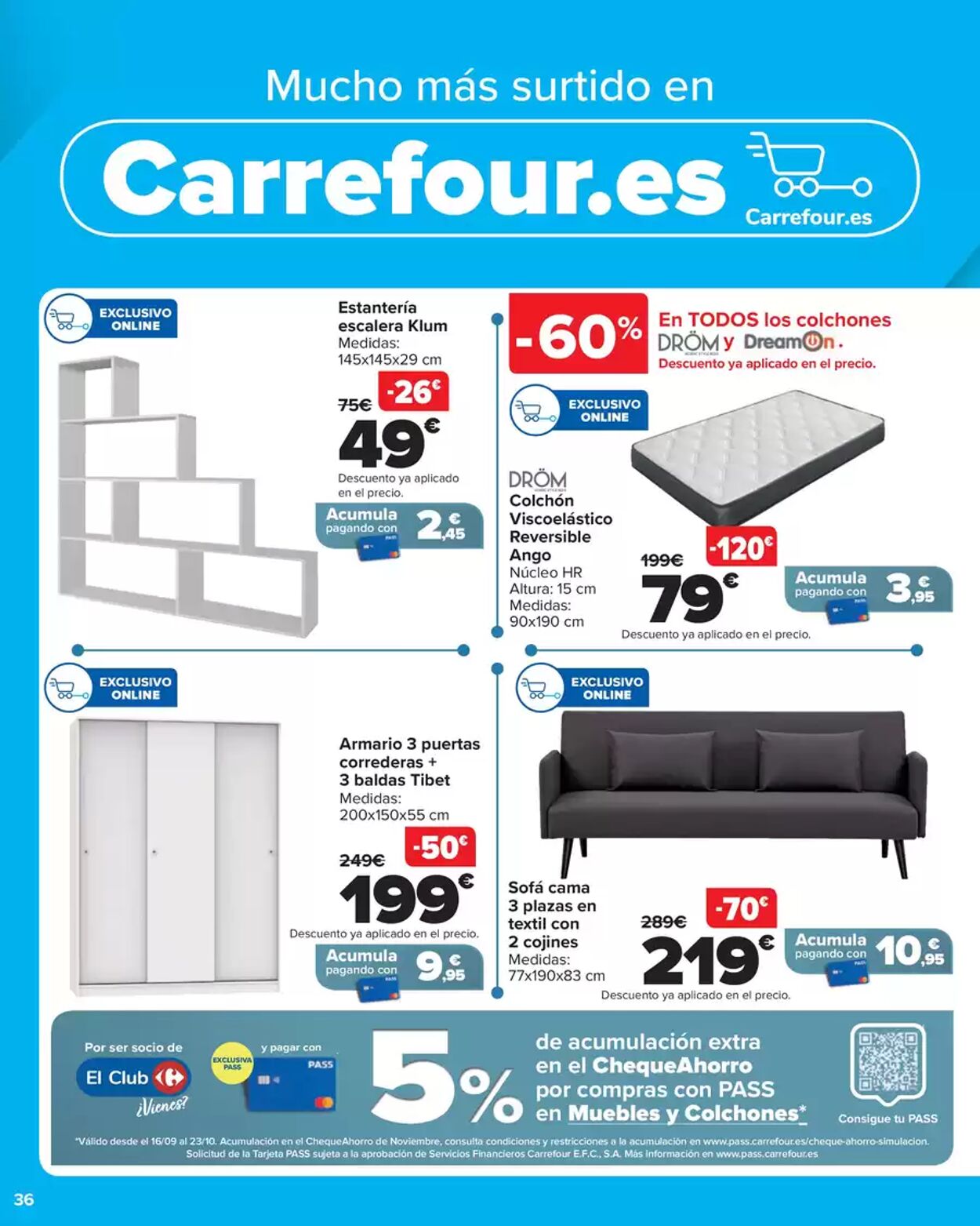 Folleto Carrefour 24.09.2024 - 23.10.2024