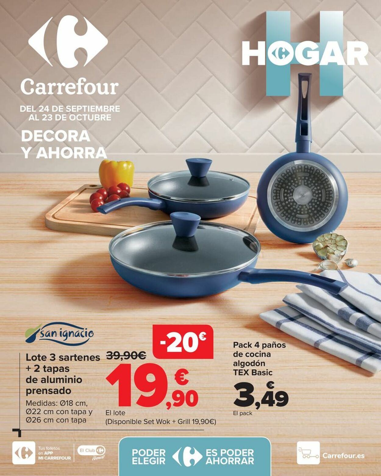 Folleto Carrefour 24.09.2024 - 23.10.2024