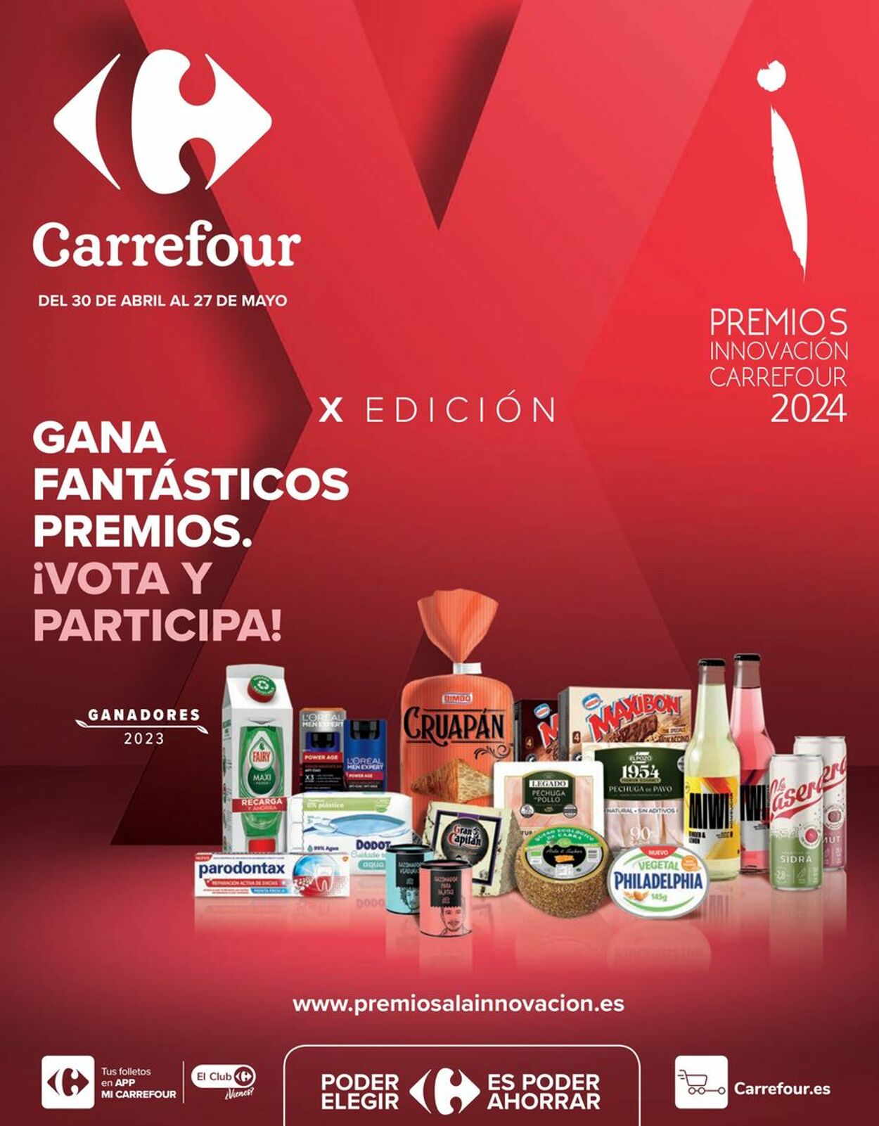 Folleto Carrefour - INNOVACIÓN 30 abr., 2024 - 27 may., 2024