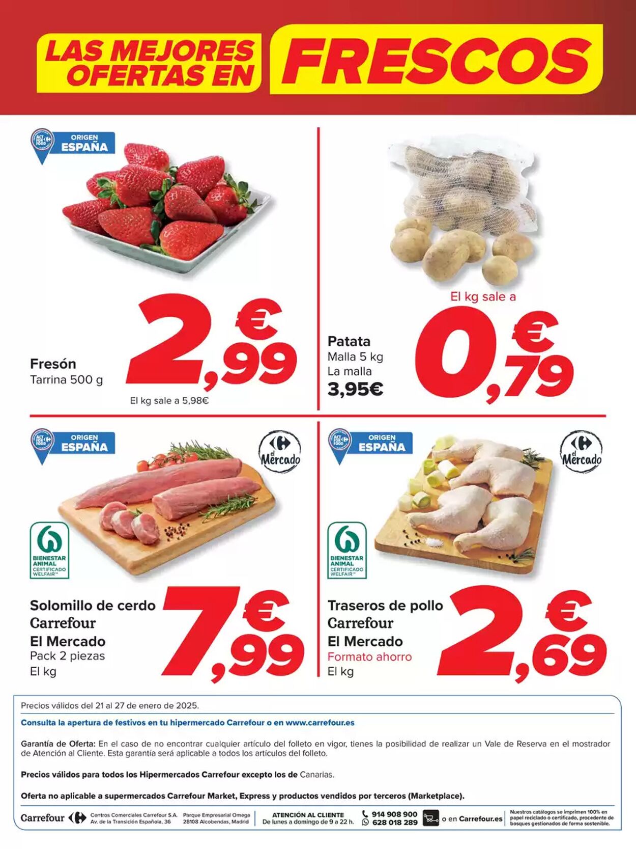 Folleto Carrefour 21.01.2025 - 27.01.2025