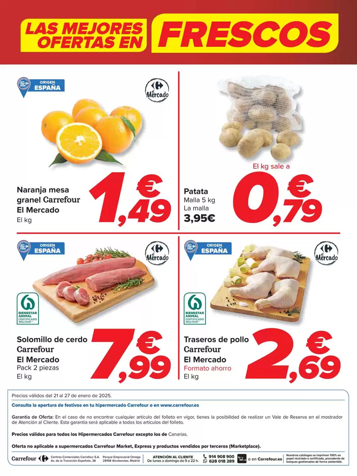 Folleto Carrefour 21.01.2025 - 27.01.2025