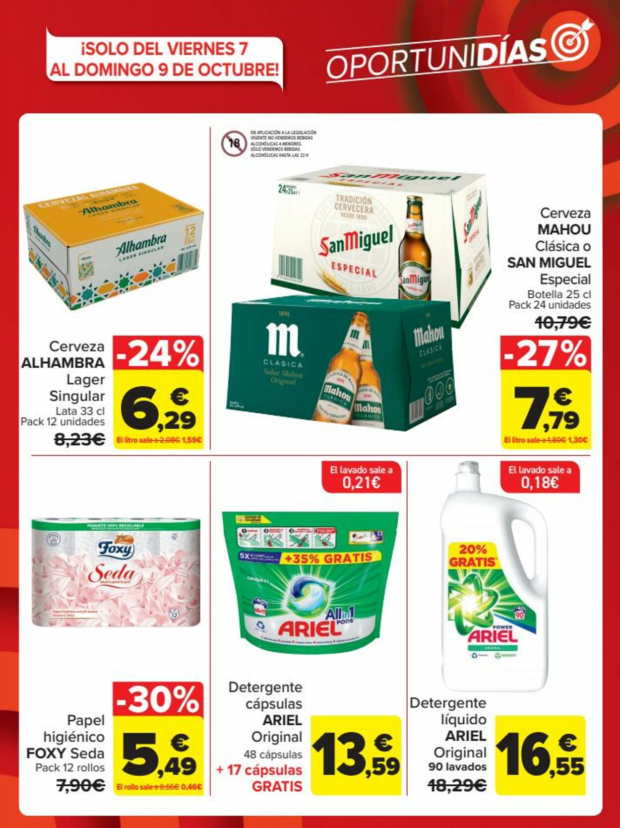 Folleto Carrefour 07.10.2022 - 09.10.2022