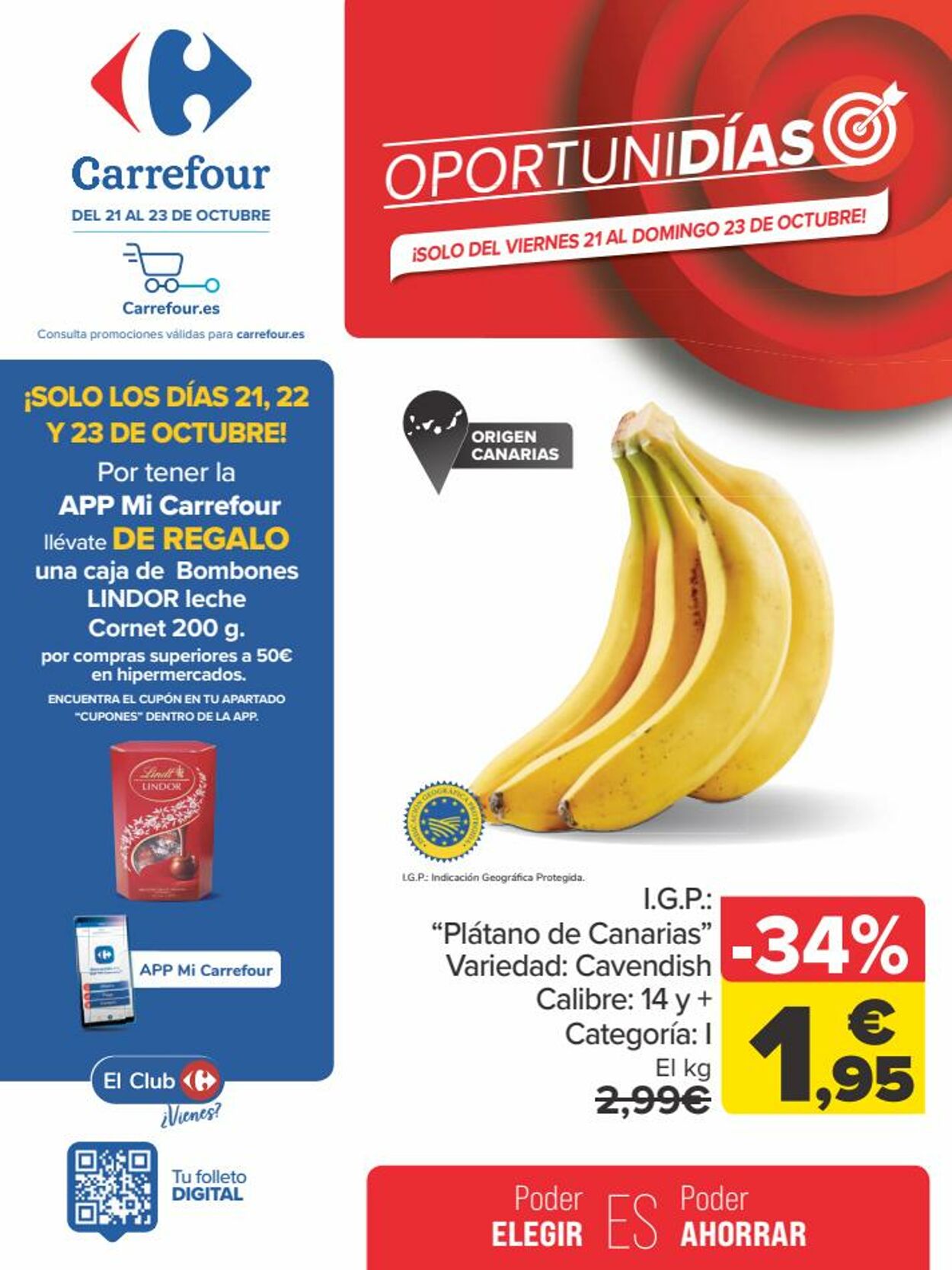 Folleto Carrefour 21.10.2022 - 23.10.2022