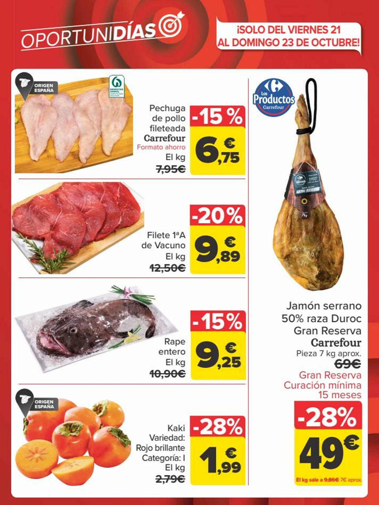 Folleto Carrefour 21.10.2022 - 23.10.2022