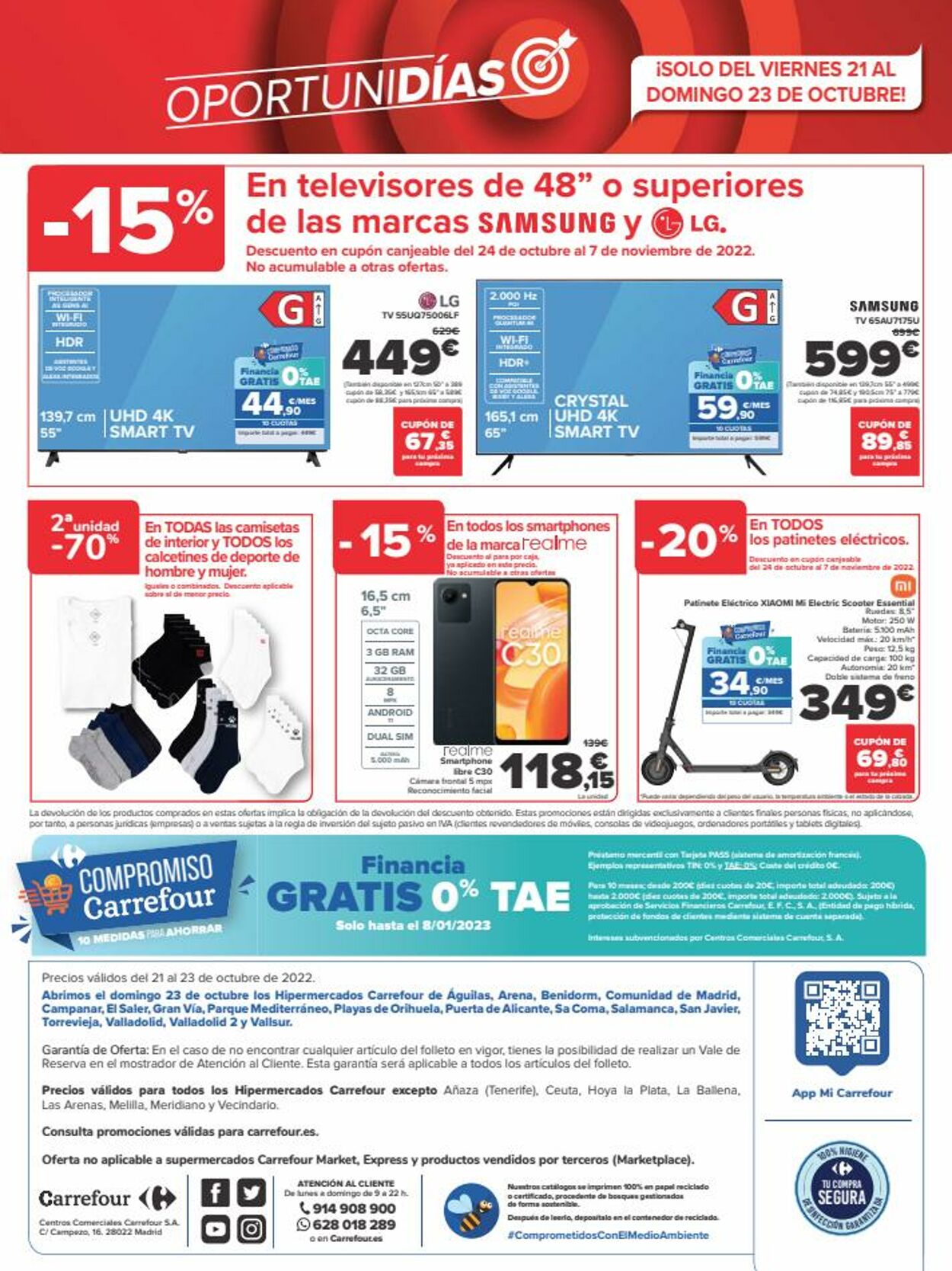 Folleto Carrefour 21.10.2022 - 23.10.2022