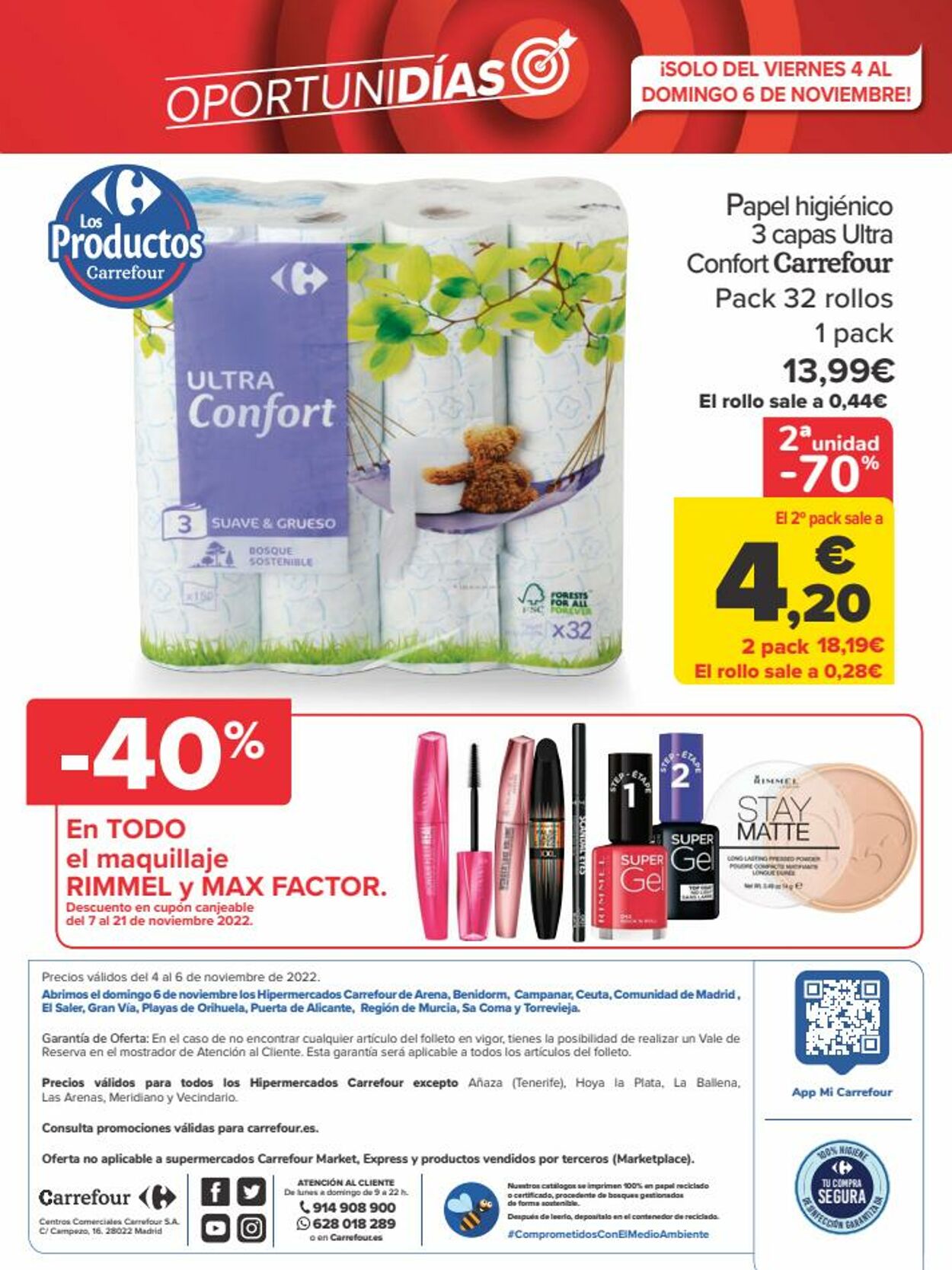 Folleto Carrefour 04.11.2022 - 06.11.2022