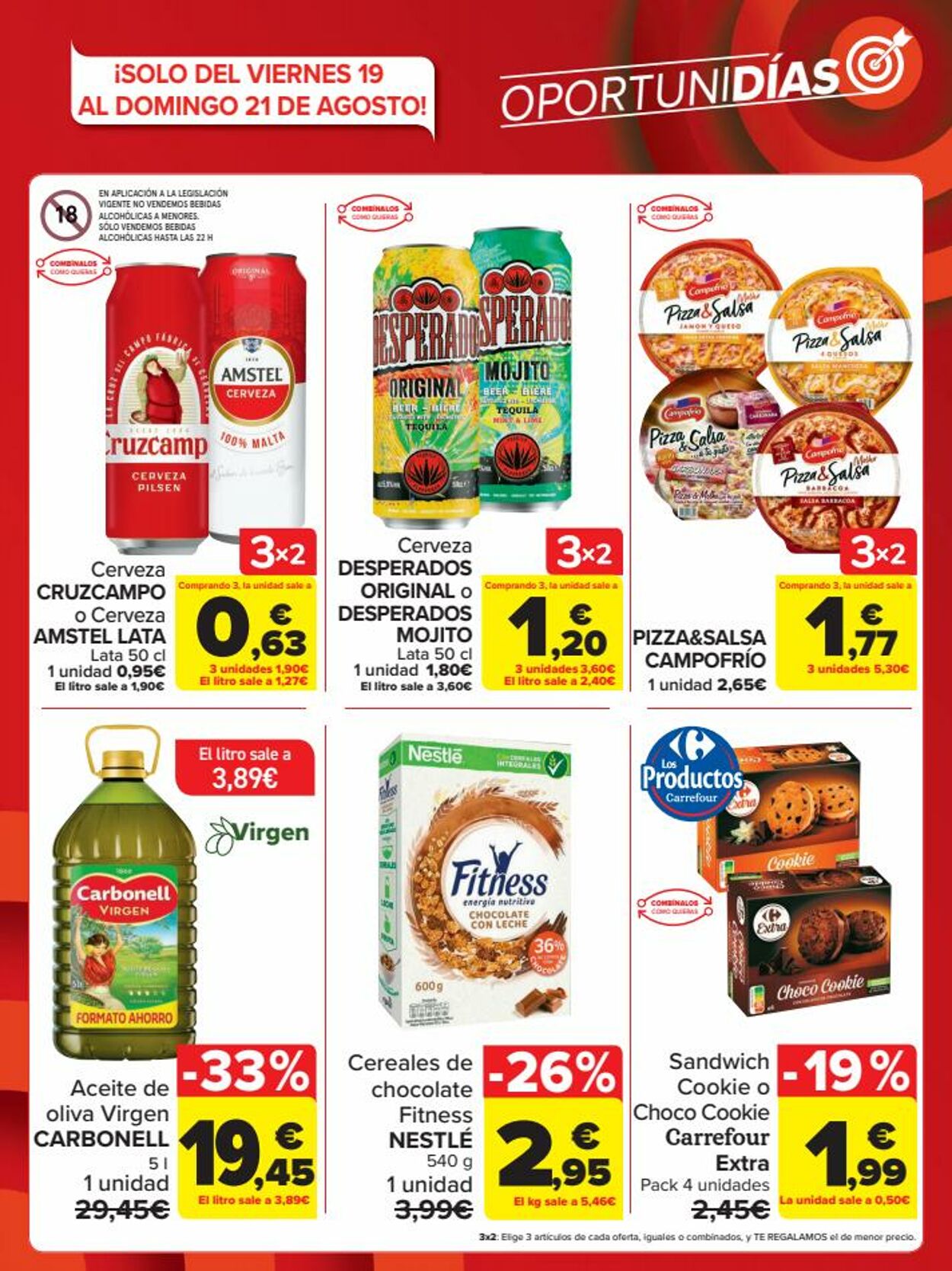 Folleto Carrefour 19.08.2022 - 21.08.2022