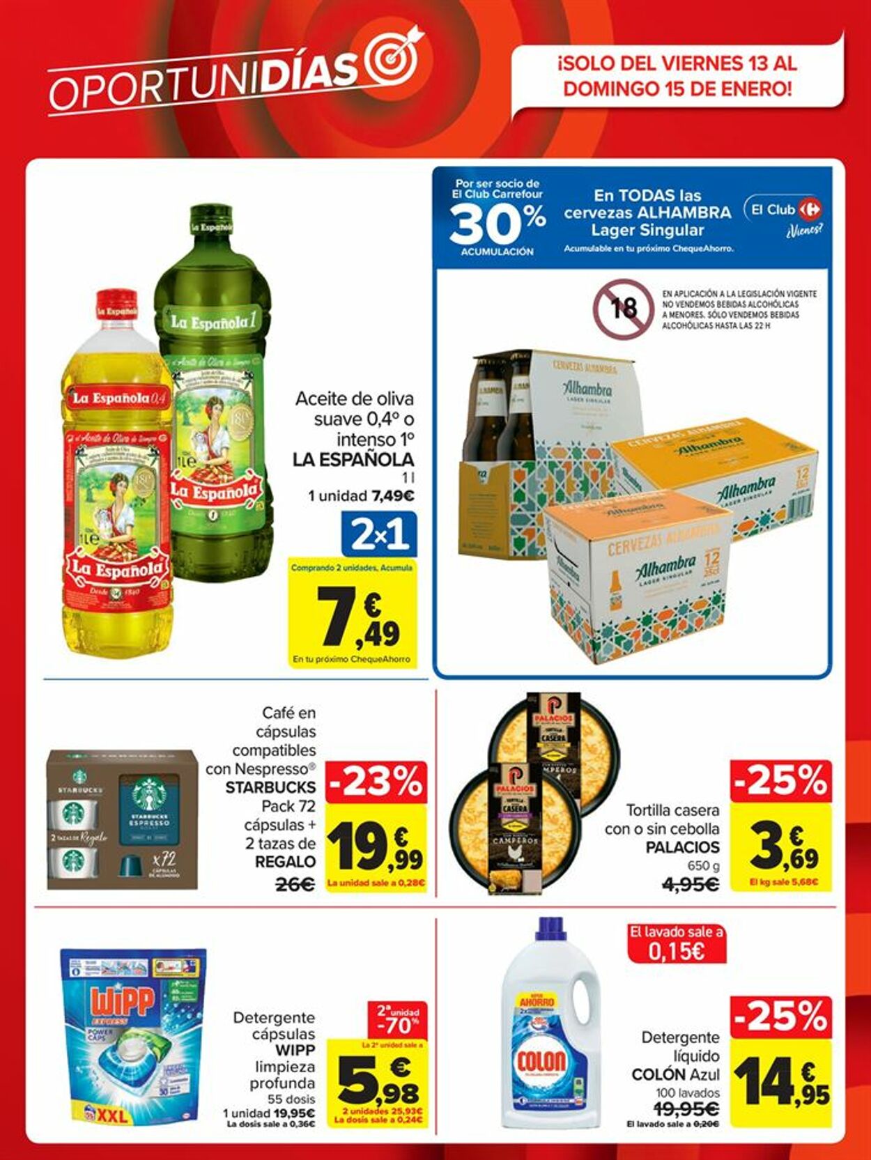 Folleto Carrefour 13.01.2023 - 15.01.2023