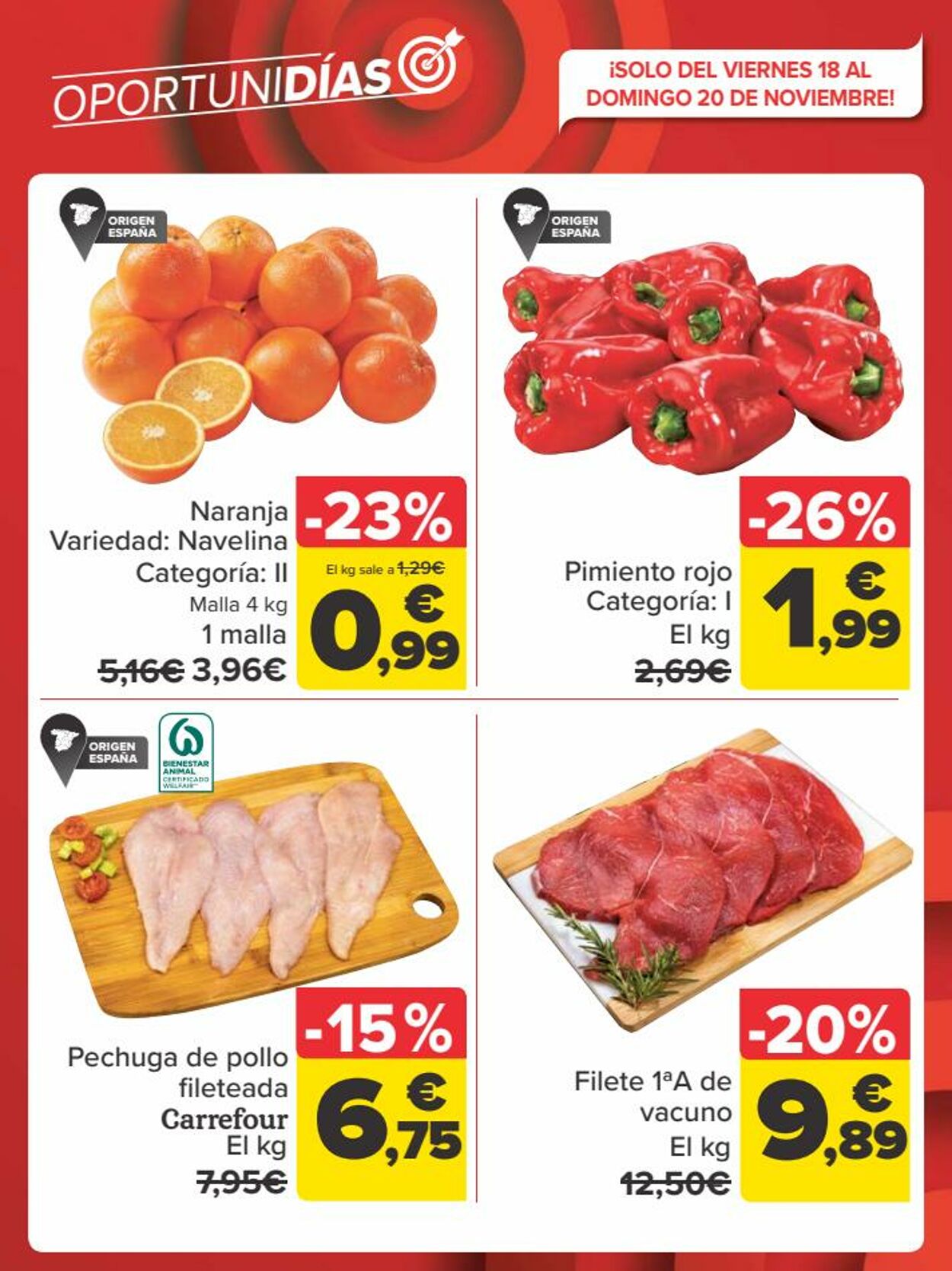 Folleto Carrefour 18.11.2022 - 20.11.2022