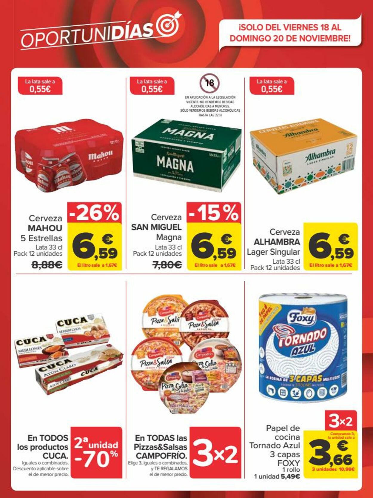 Folleto Carrefour 18.11.2022 - 20.11.2022