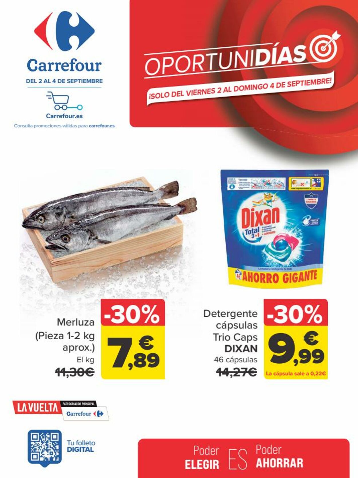 Folleto Carrefour 02.09.2022 - 04.09.2022