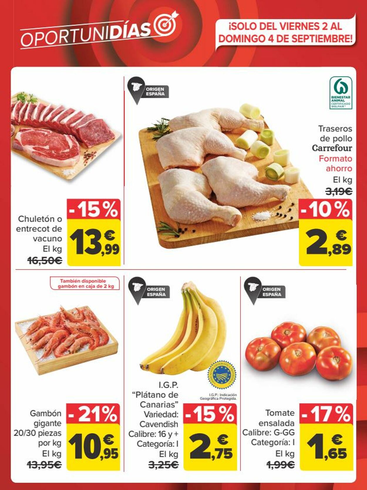 Folleto Carrefour 02.09.2022 - 04.09.2022