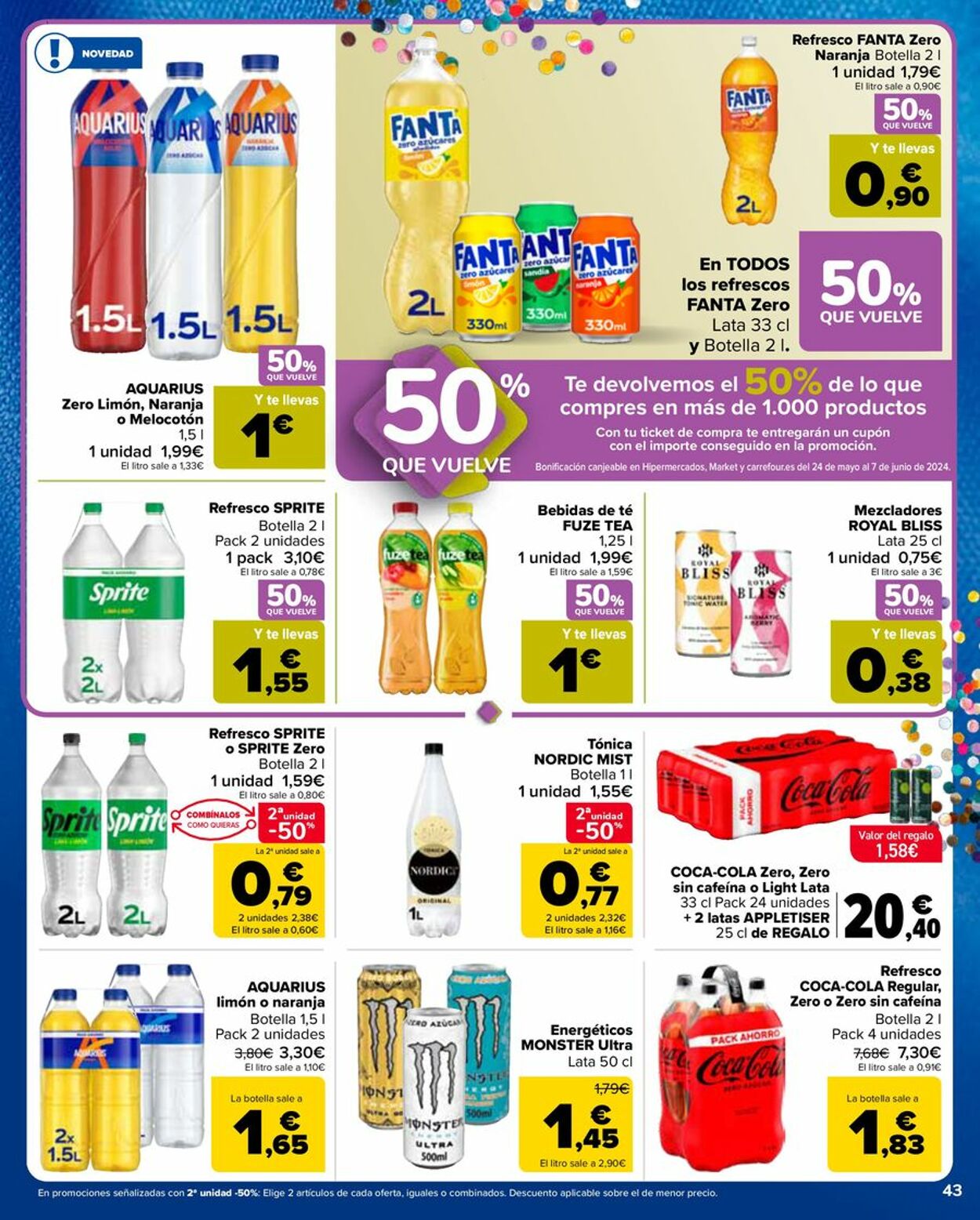 Folleto Carrefour 10.05.2024 - 23.05.2024