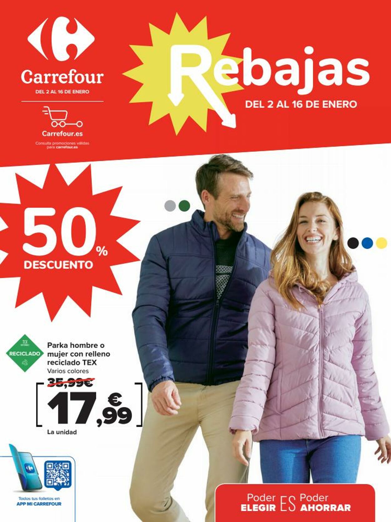 Folleto Carrefour 02.01.2023 - 16.01.2023