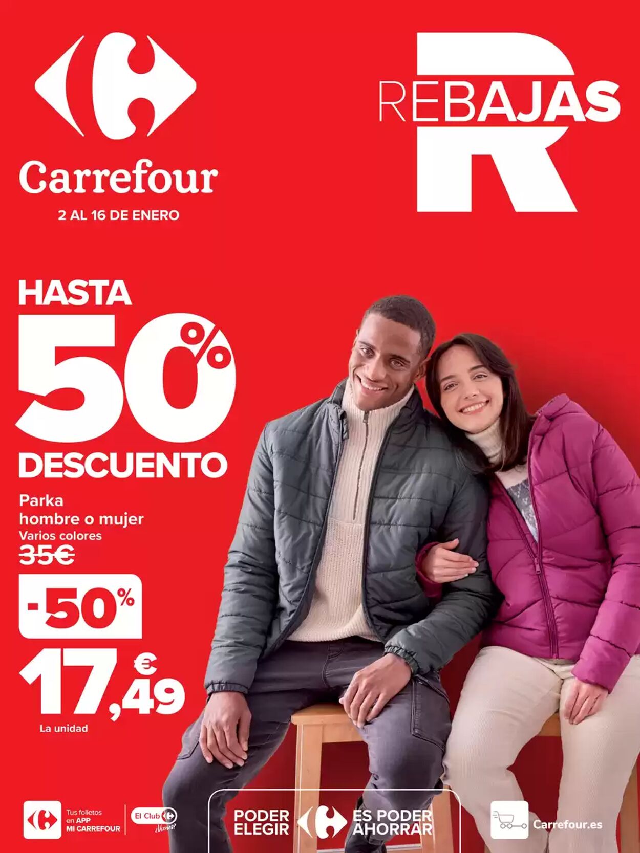 Folleto Carrefour 02.01.2025 - 16.01.2025