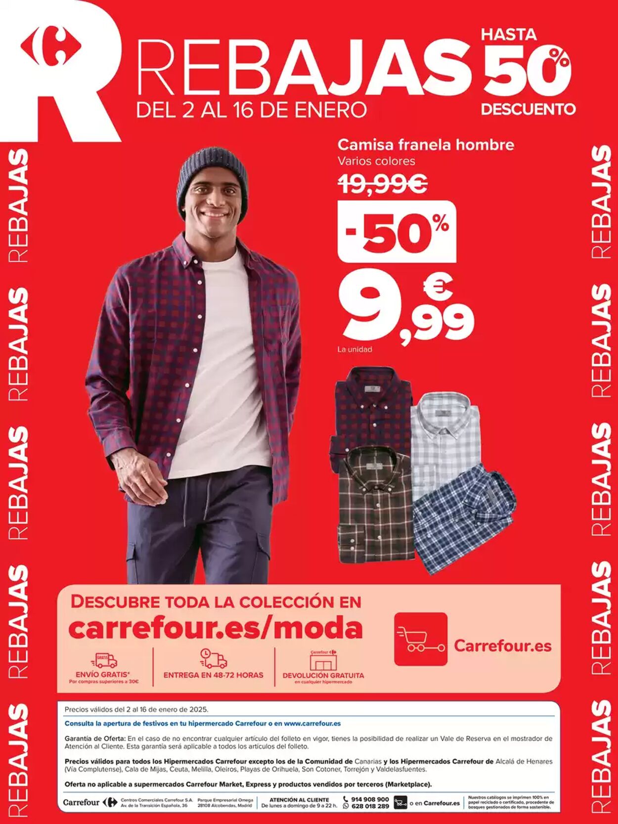 Folleto Carrefour 02.01.2025 - 16.01.2025