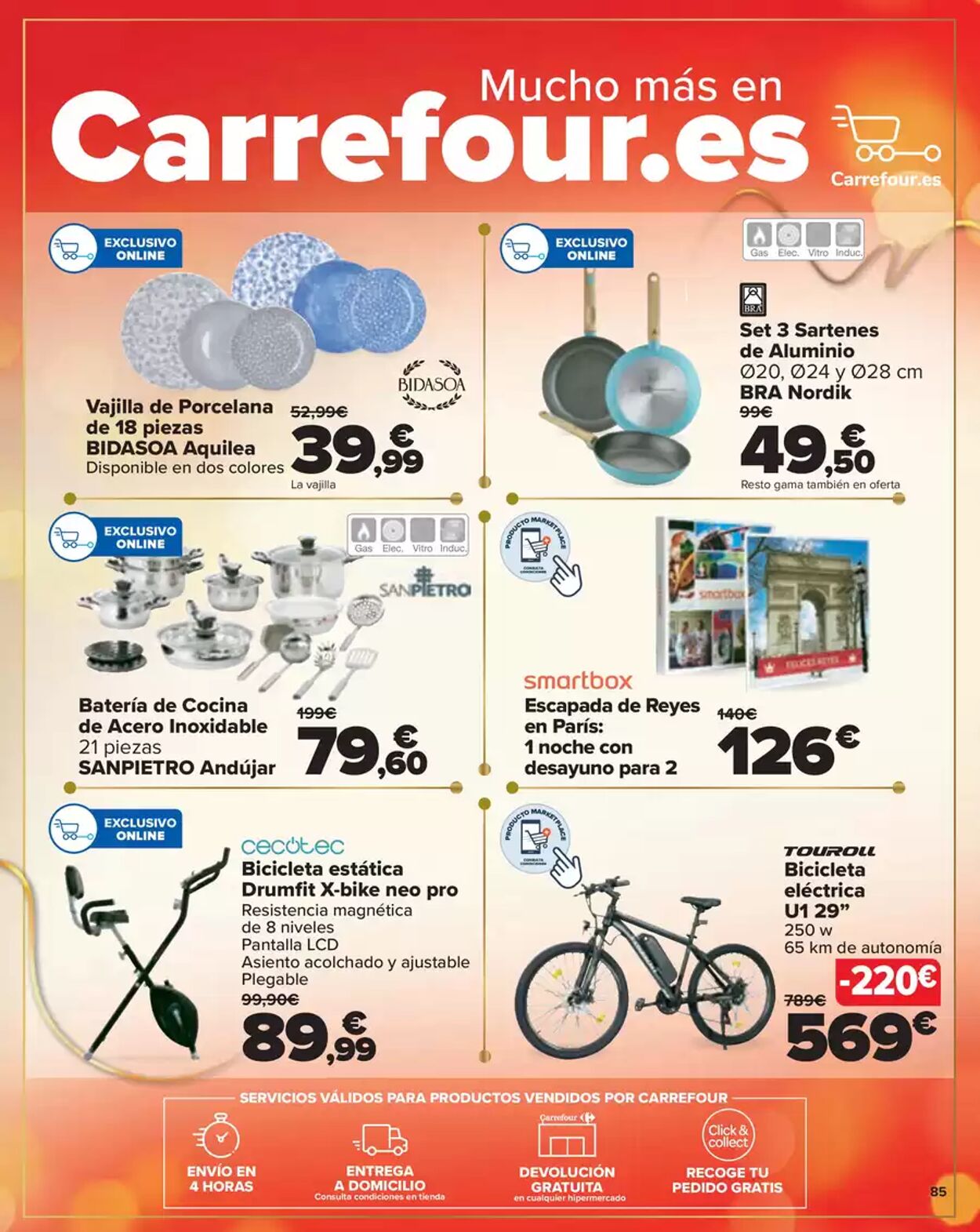 Folleto Carrefour 03.12.2024 - 08.01.2025