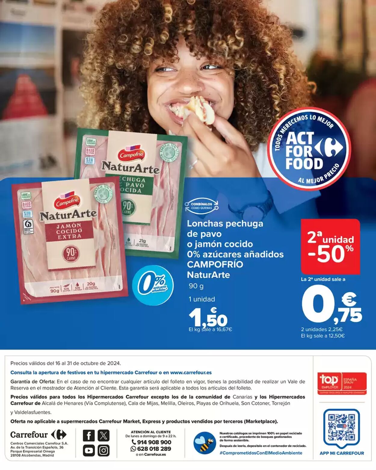 Folleto Carrefour 16.10.2024 - 31.10.2024