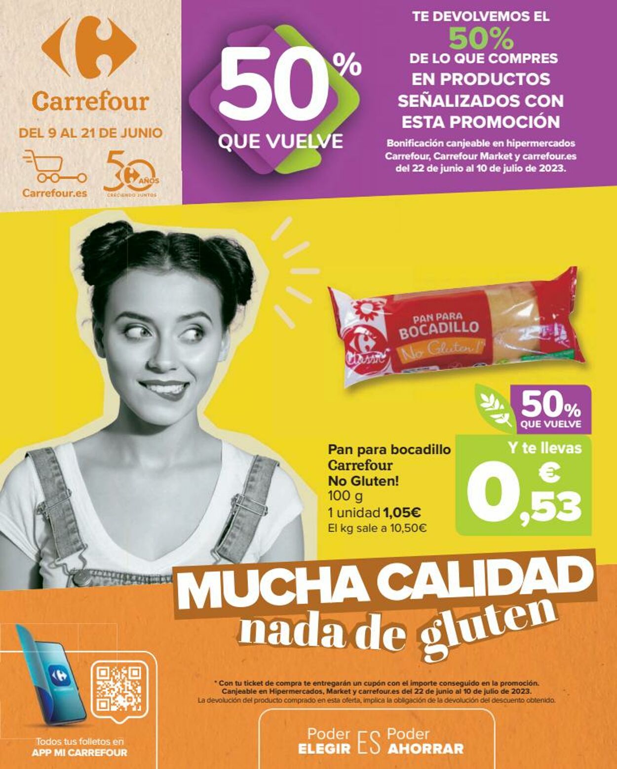 Folleto Carrefour 09.06.2023 - 21.07.2023