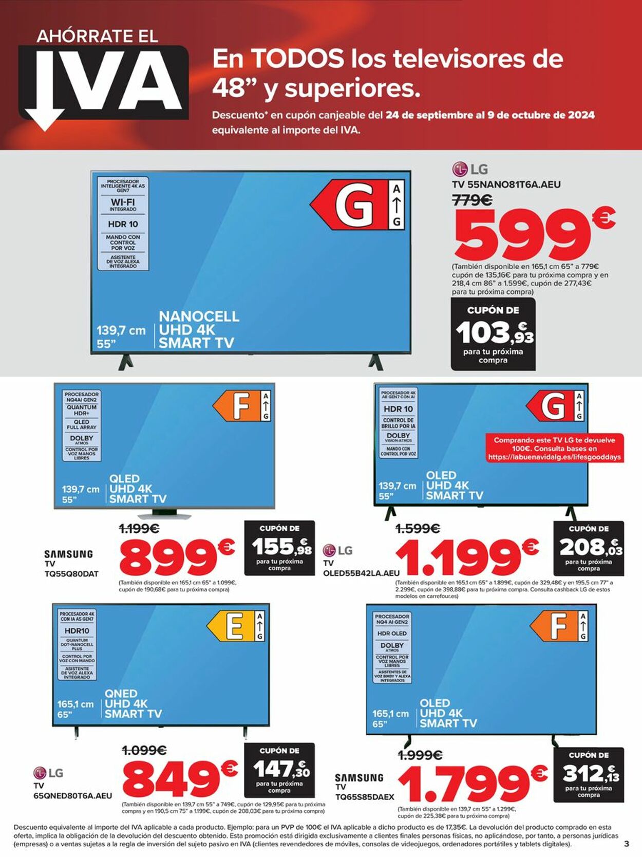 Folleto Carrefour 17.09.2024 - 23.09.2024