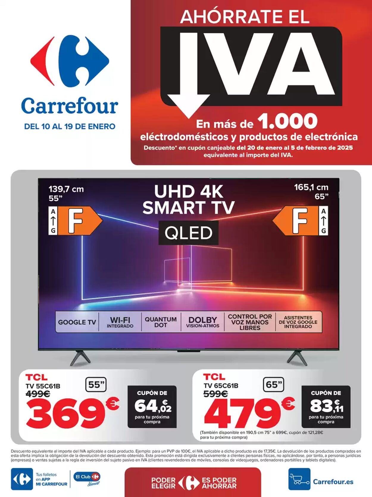 Folleto Carrefour 10.01.2025 - 19.01.2025