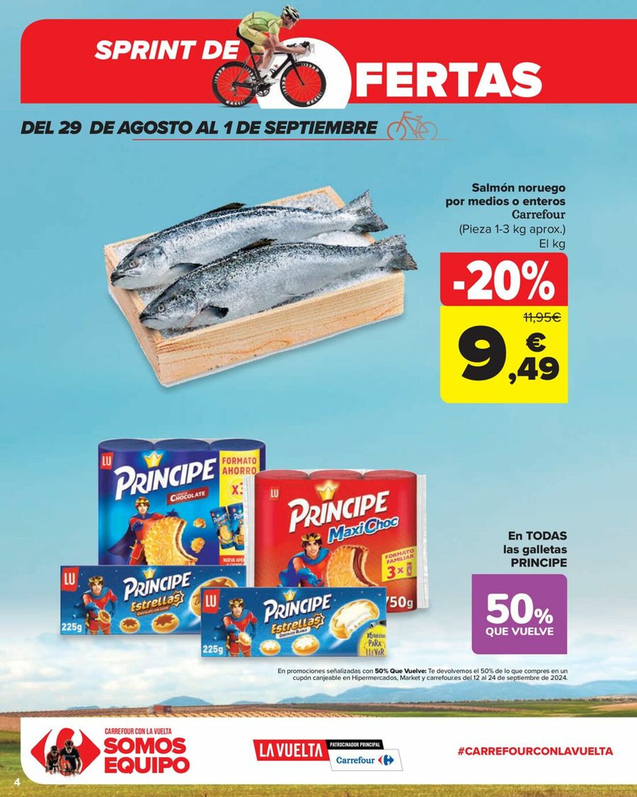 Folleto Carrefour 16.08.2024 - 08.09.2024