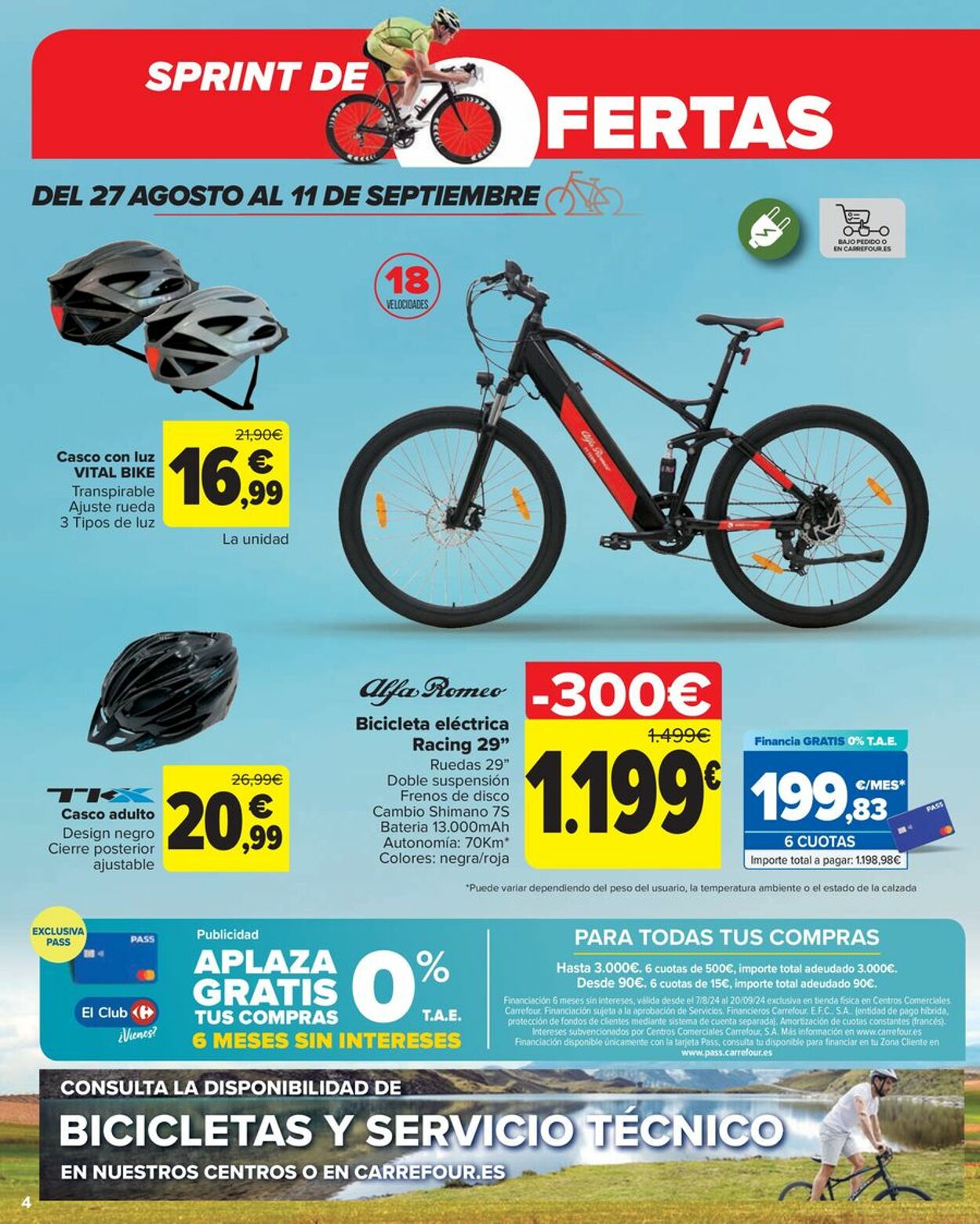 Folleto Carrefour 16.08.2024 - 08.09.2024