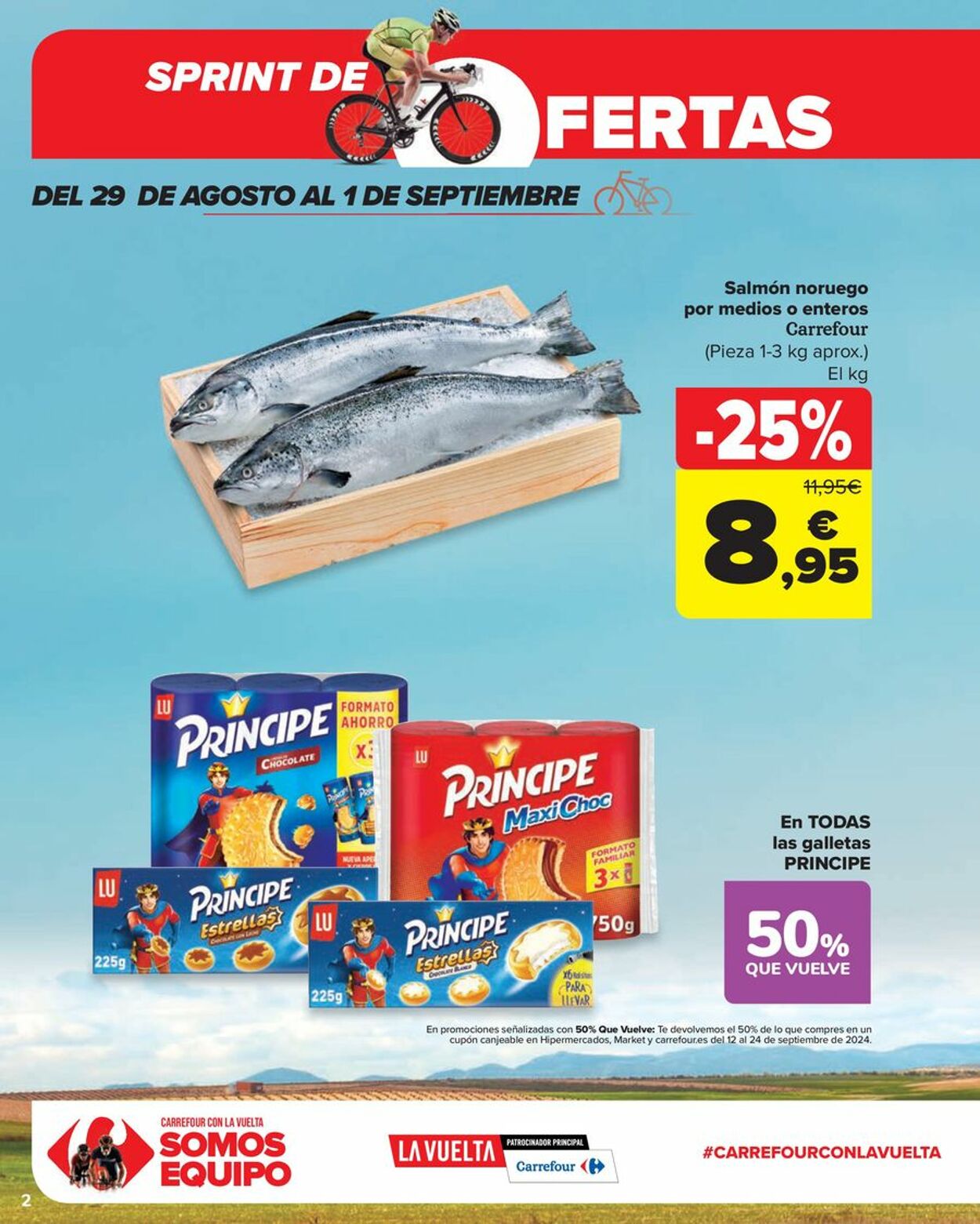 Folleto Carrefour 16.08.2024 - 08.09.2024