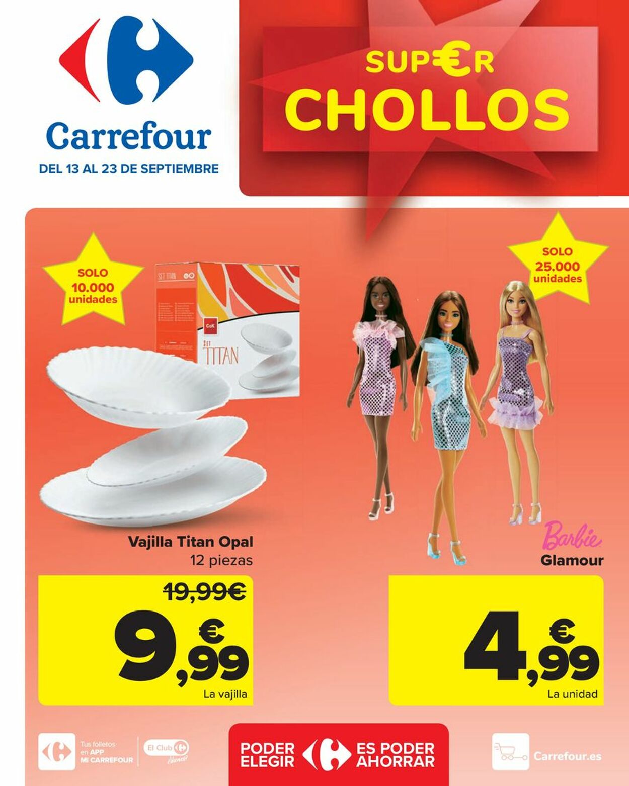 Folleto Carrefour 13.09.2024 - 23.09.2024