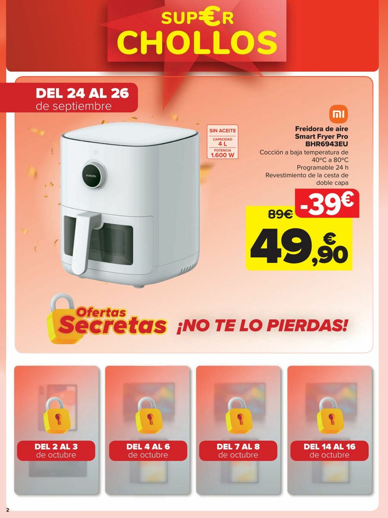 Folleto Carrefour 24.09.2024 - 09.10.2024