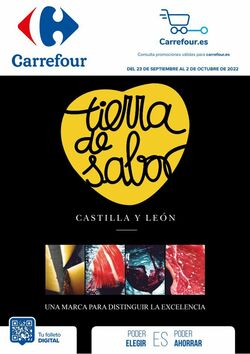 Folleto Carrefour 23.09.2022 - 02.10.2022