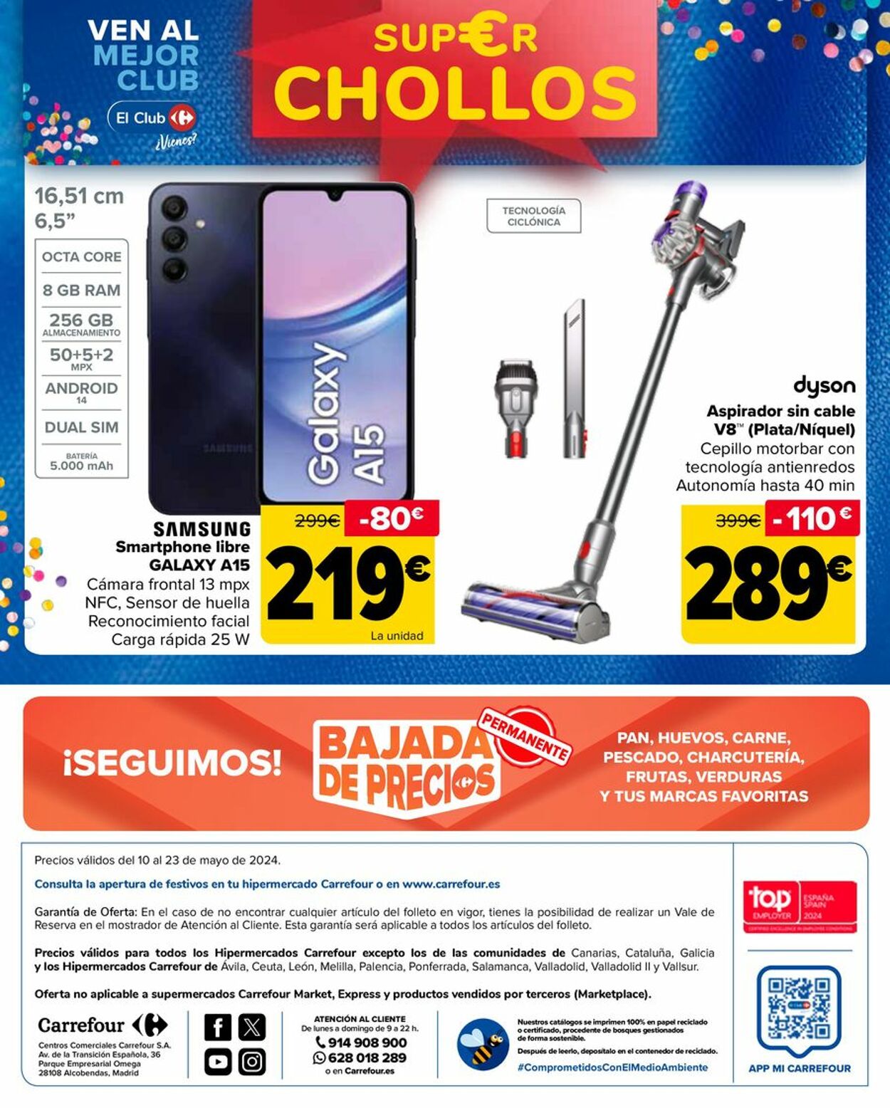 Folleto Carrefour 10.05.2024 - 23.05.2024