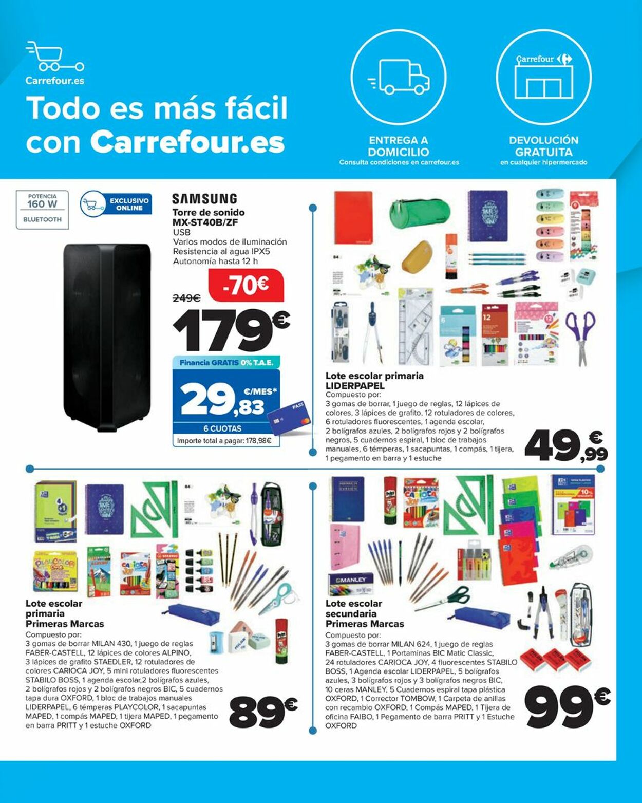 Folleto Carrefour 19.08.2024 - 19.09.2024