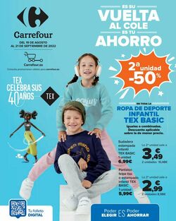Folleto Carrefour 19.08.2022 - 21.09.2022