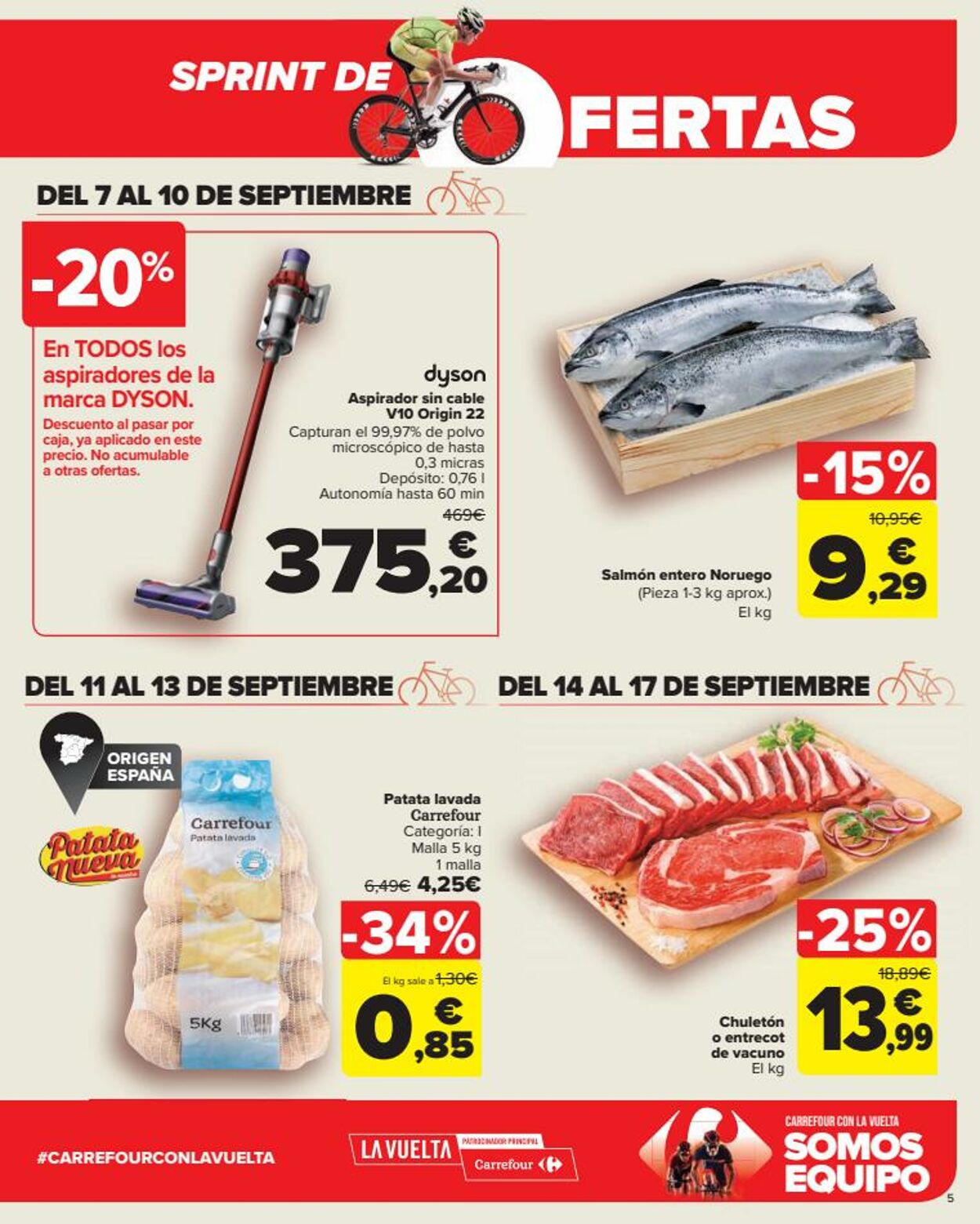 Folleto Carrefour 24.08.2023 - 17.09.2023