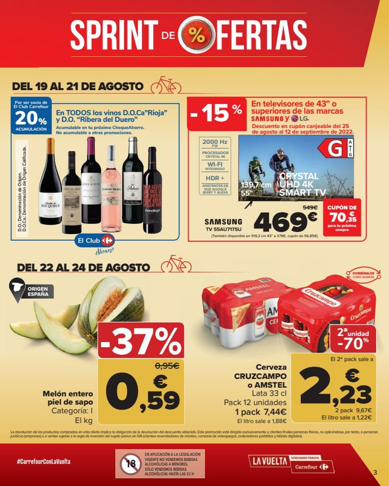 Folleto Carrefour 18.08.2022 - 11.09.2022