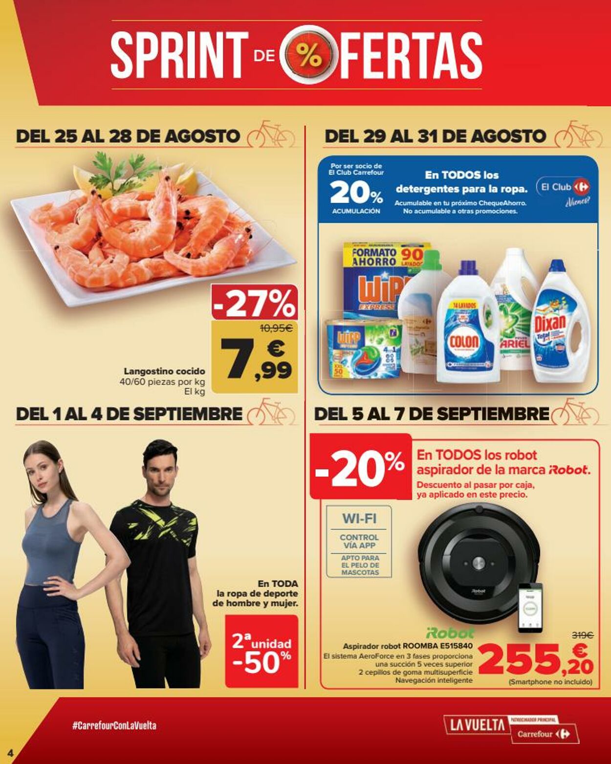 Folleto Carrefour 18.08.2022 - 11.09.2022