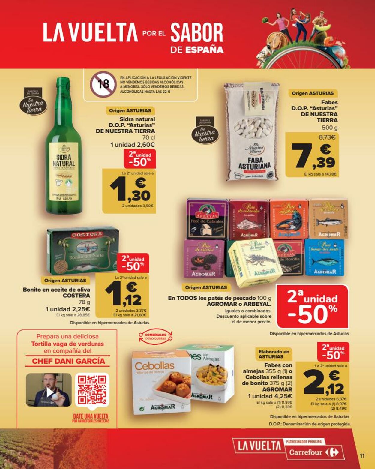 Folleto Carrefour 18.08.2022 - 11.09.2022