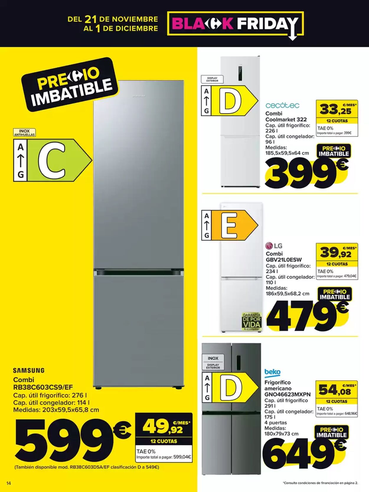 Folleto Carrefour 21.11.2024 - 01.12.2024