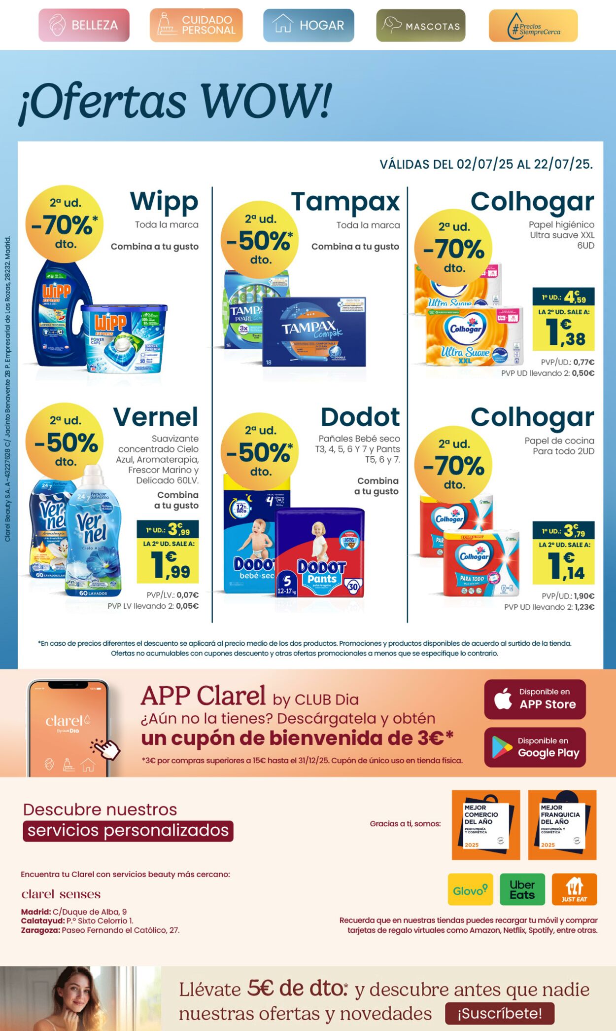 Folleto Clarel 02.07.2025 - 22.07.2025