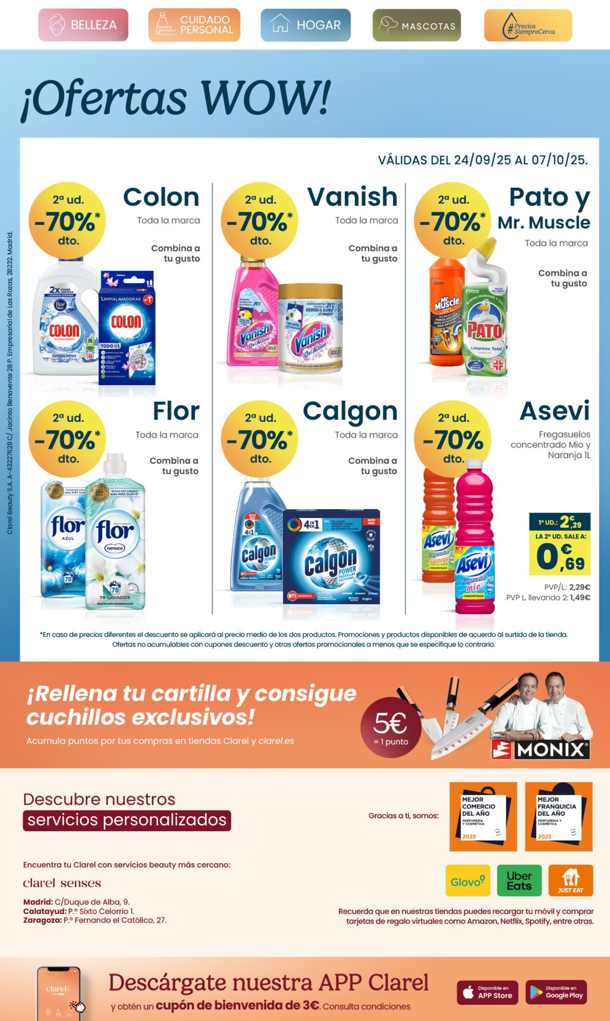 Folleto Clarel 24.09.2025 - 07.10.2025