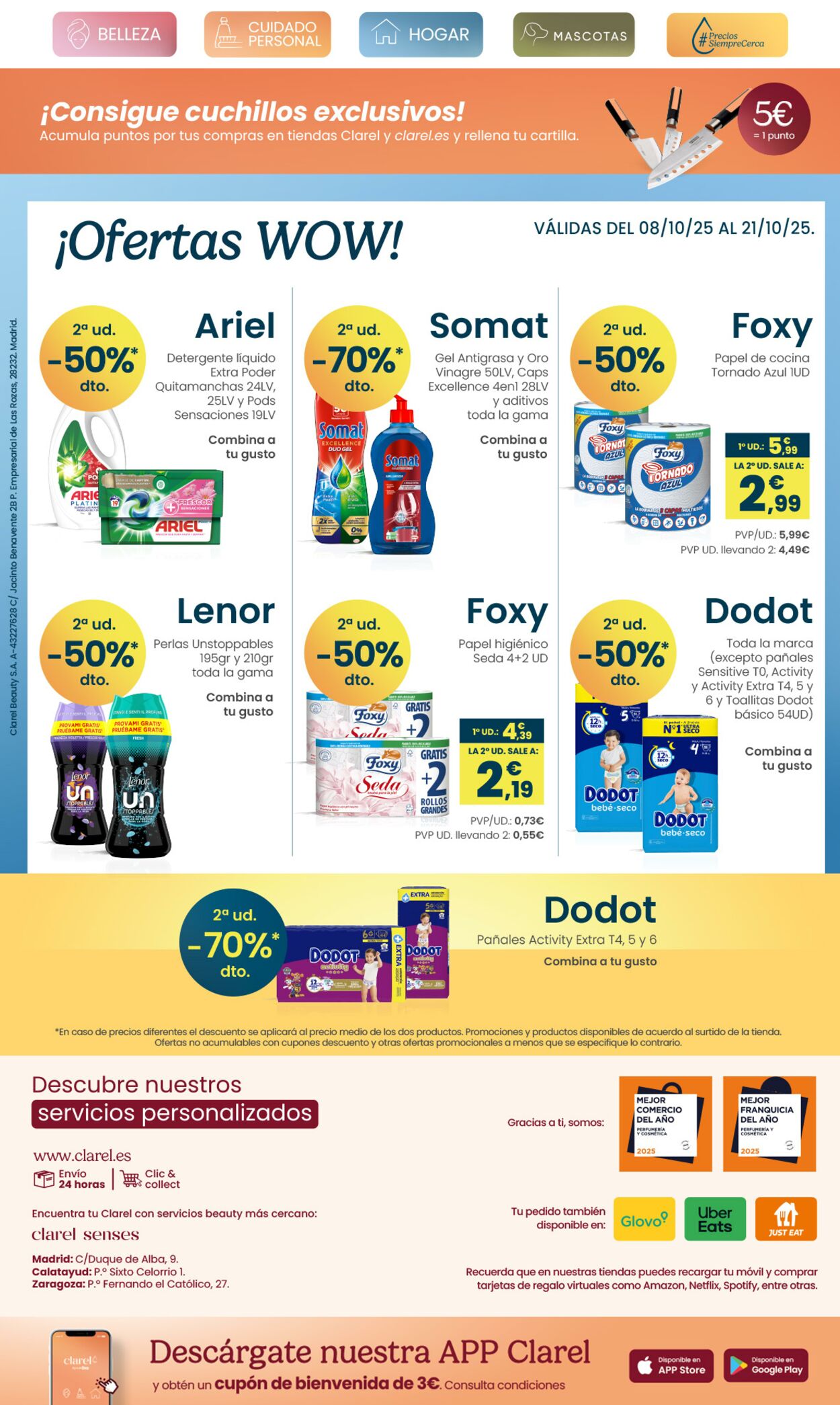 Folleto Clarel 08.10.2025 - 21.10.2025