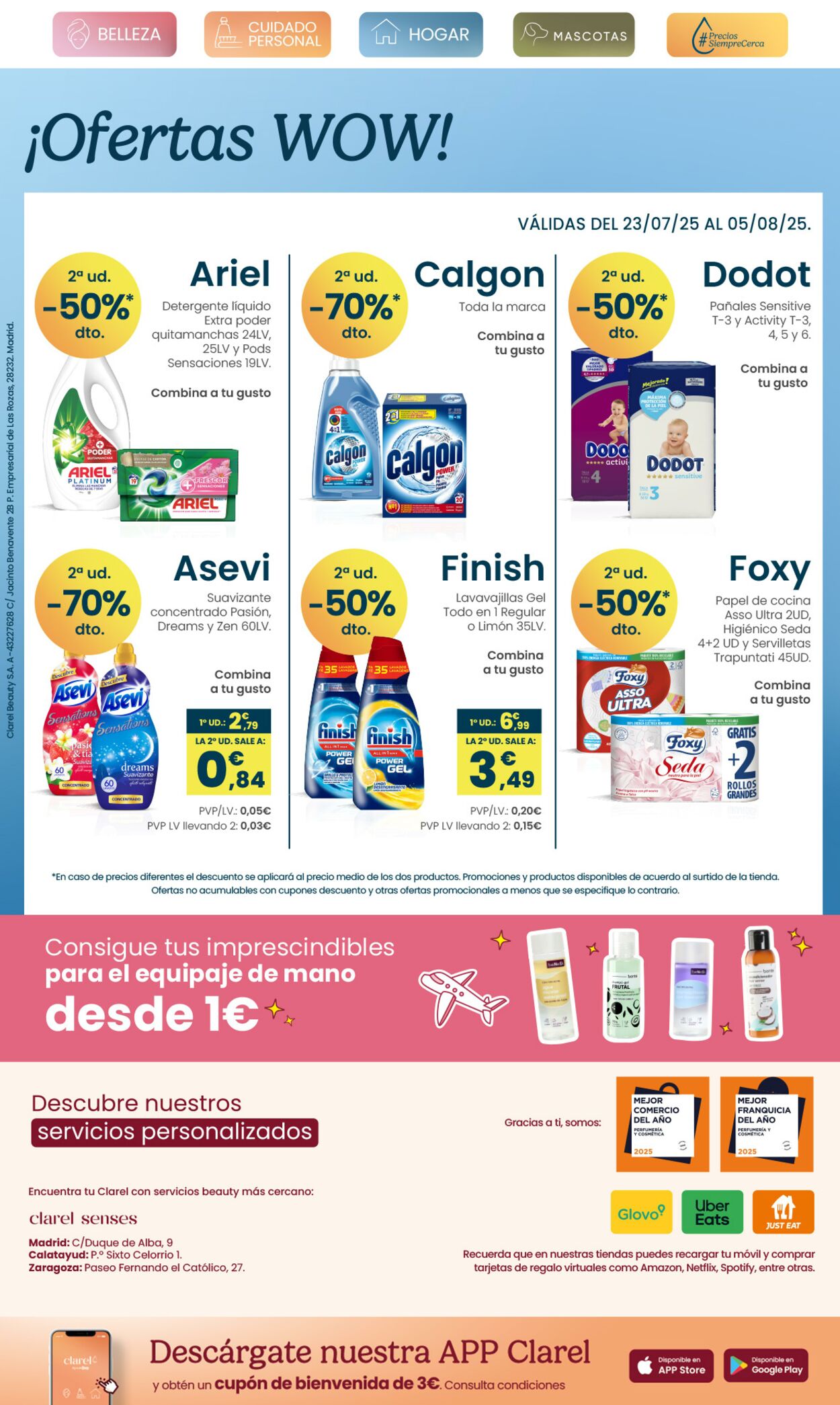 Folleto Clarel 23.07.2025 - 05.08.2025