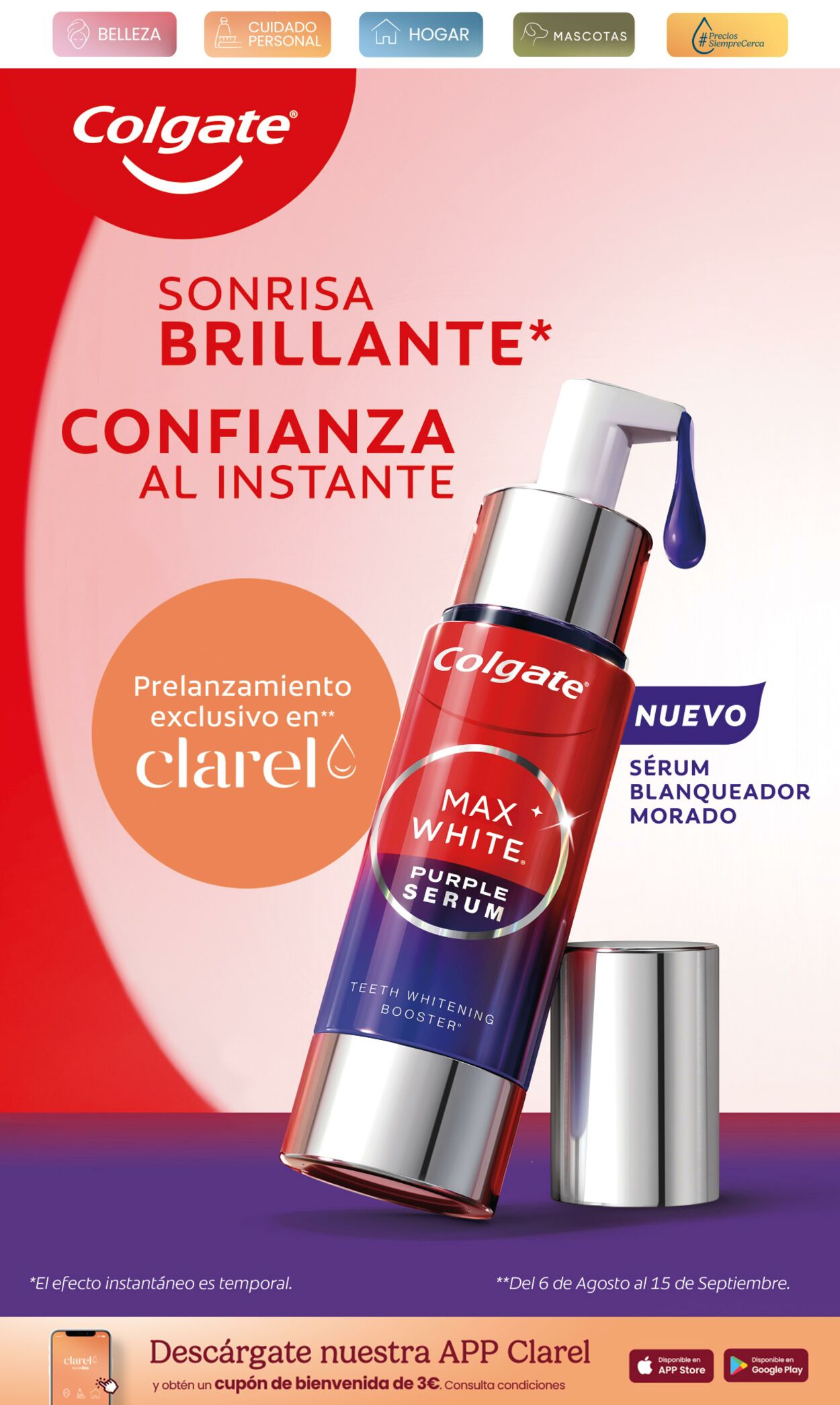 Folleto Clarel 27.08.2025 - 08.09.2025