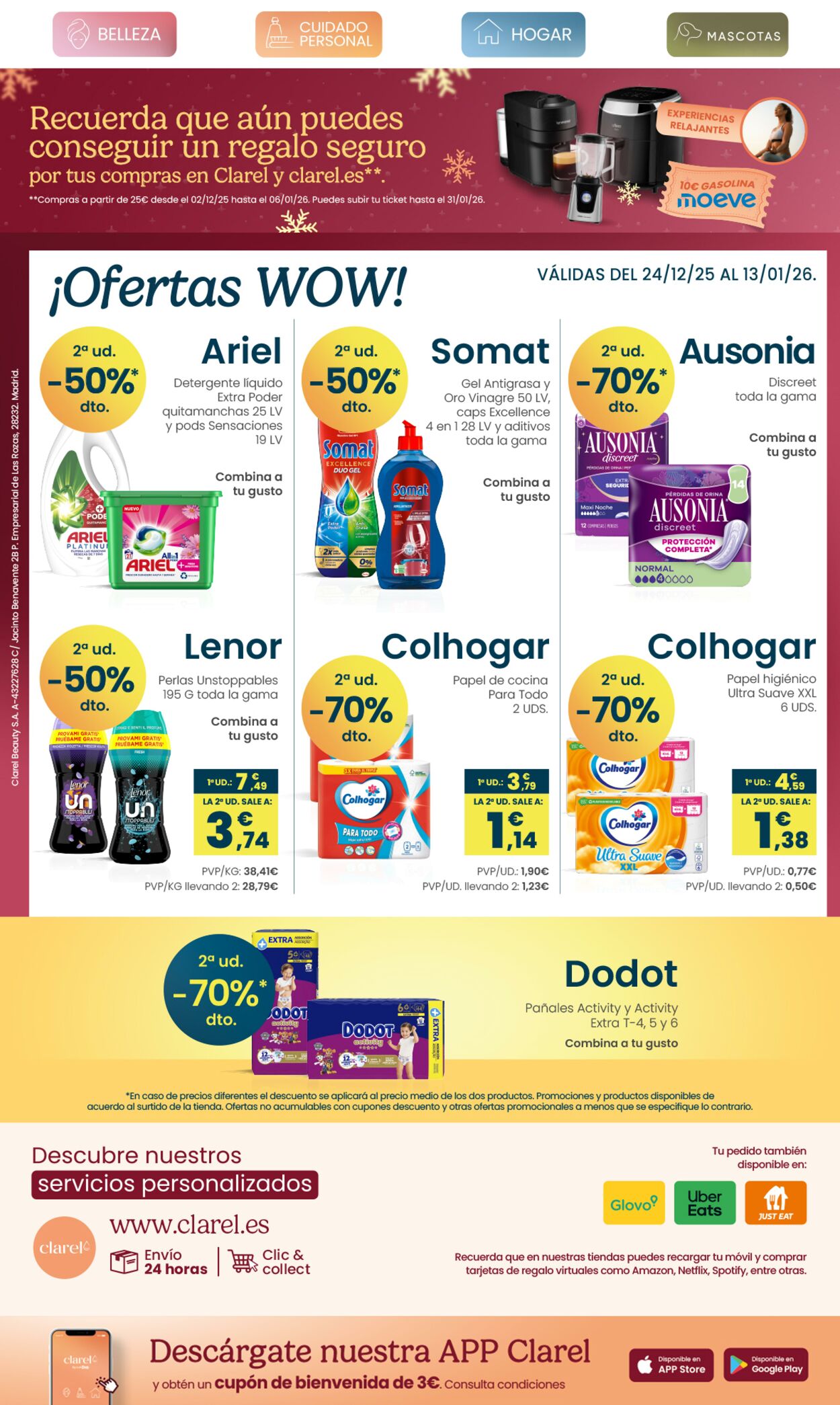 Folleto Clarel 24.12.2025 - 13.01.2026