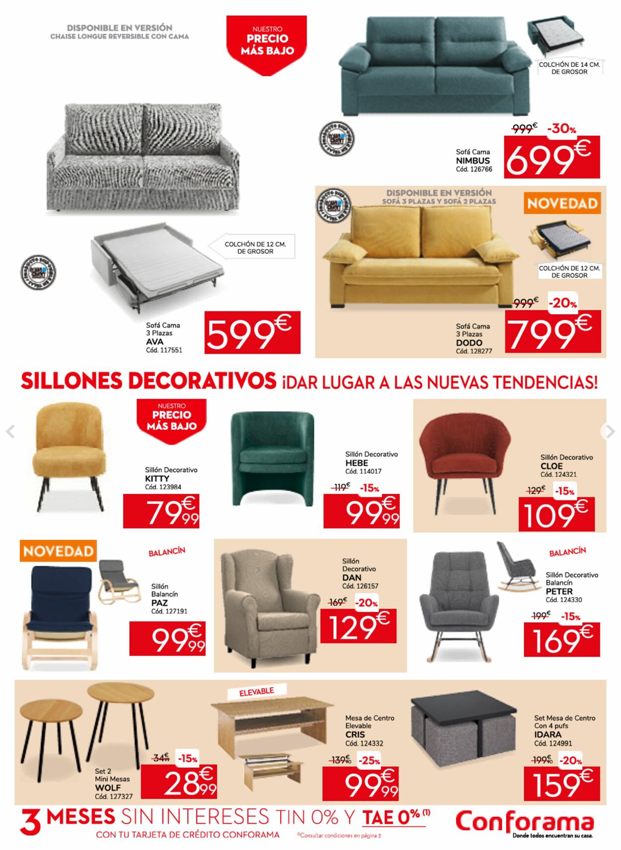 Folleto Conforama 09.03.2026 - 18.03.2026