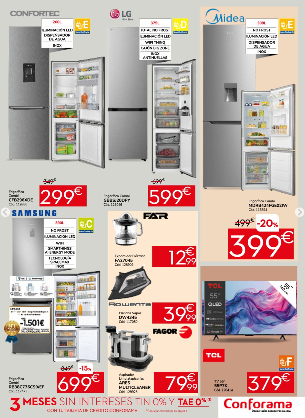 Folleto Conforama 09.03.2026 - 18.03.2026