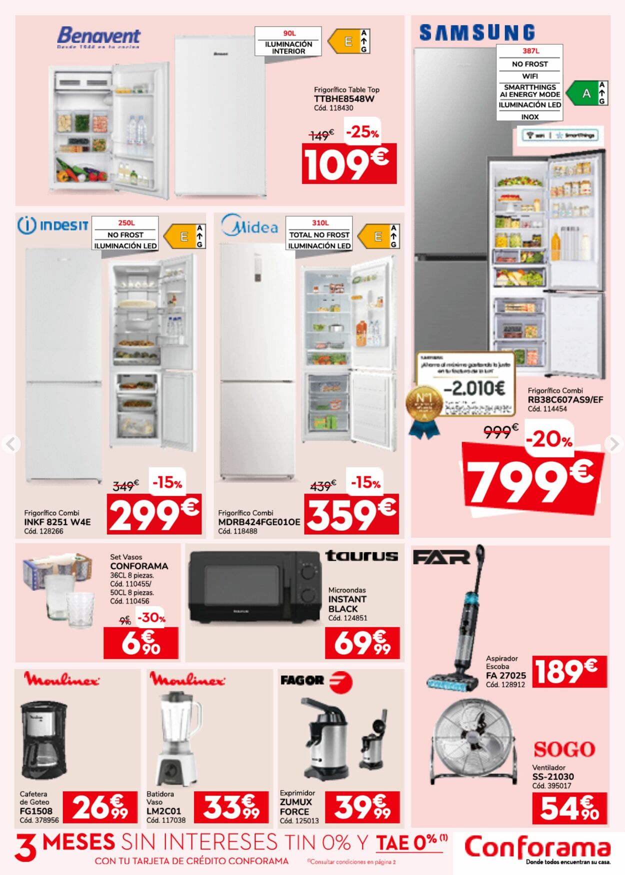 Folleto Conforama 06.04.2026 - 15.04.2026