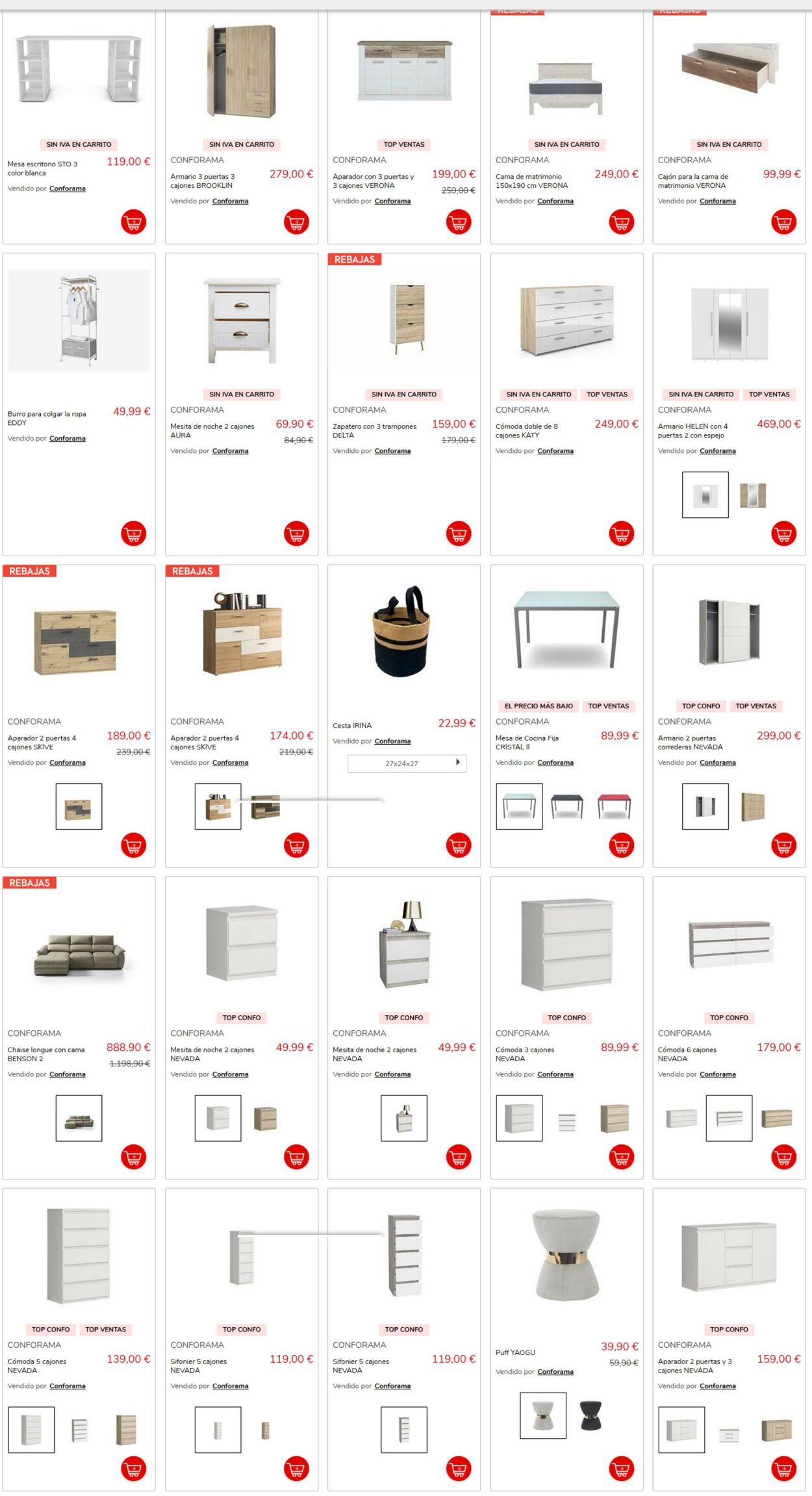 Folleto Conforama 28.01.2025 - 02.03.2025