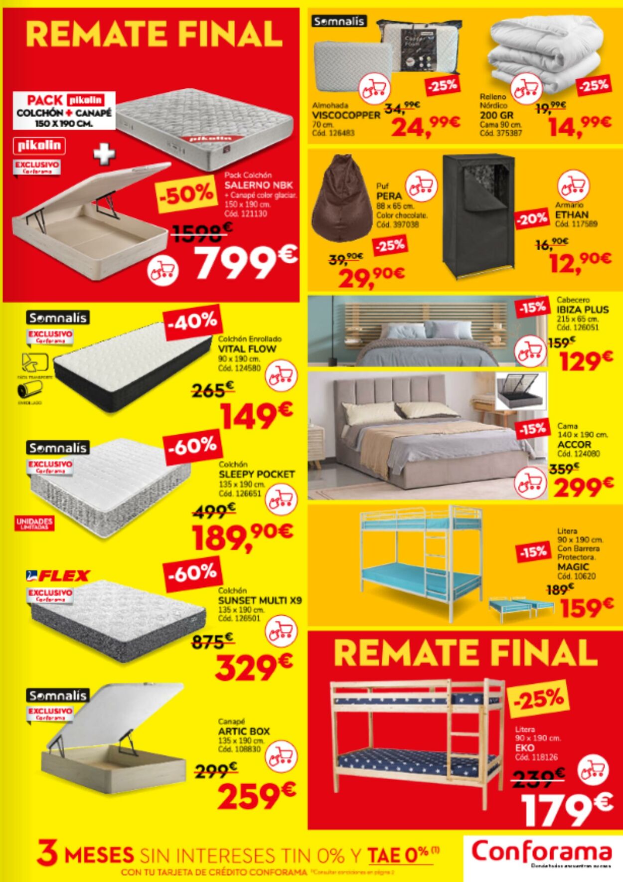 Folleto Conforama 15.01.2026 - 04.02.2026
